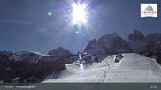 Archived webcam image showing Kreuzbergpass (Alpine Pass) on 26 Feb 2026 at 13:27
