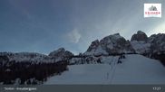 Archived webcam image showing Kreuzbergpass (Alpine Pass) on 26 Feb 2026 at 17:27