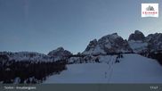 Archiviertes Webcam Bild: 3 Zinnen Dolomiten: Kreuzbergpass am 26 Feb 2026 um 19:47 Uhr