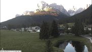 Archived webcam image showing Waldheim near Sexten on 7 Jul 2026 at 06:49