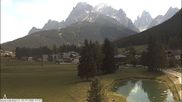 Archived webcam image showing Waldheim near Sexten on 30 Jul 2026 at 14:54