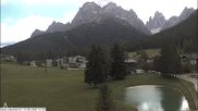 Archived webcam image showing Waldheim near Sexten on 14 Sep 2026 at 14:52