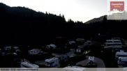 Archiviertes Webcam Bild: Caravanpark Sexten - Moos am 30.07.2026 um 07:01 Uhr