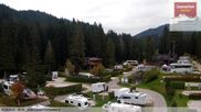 Archived webcam image showing Caravanpark of Sexten - Moos on 30 Sep 2026 at 08:22