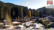 Archived webcam image showing Caravanpark of Sexten - Moos on 30 Oct 2026 at 12:19