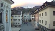 Archived webcam image showing Innichen - Village Center on 22 Apr 2026 at 06:29