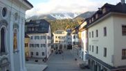 Archived webcam image showing Innichen - Village Center on 22 Apr 2026 at 07:29