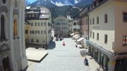 Archived webcam image showing Innichen - Village Center on 22 Apr 2026 at 12:29