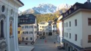 Archived webcam image showing Innichen - Village Center on 23 Apr 2026 at 07:15