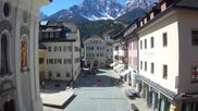 Archived webcam image showing Innichen - Village Center on 23 Apr 2026 at 10:15