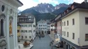 Archived webcam image showing Innichen - Village Center on 14 Sep 2026 at 08:52