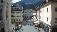 Archived webcam image showing Innichen - Village Center on 14 Sep 2026 at 10:52