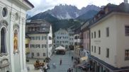 Archived webcam image showing Innichen - Village Center on 14 Sep 2026 at 16:52