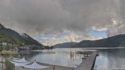 Archived webcam image showing Lake Ossiacher See (Carinthia) on 12 Oct 2026 at 10:59