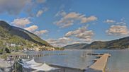 Archived webcam image showing Lake Ossiacher See (Carinthia) on 12 Oct 2026 at 16:01