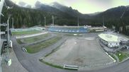 Archived webcam image showing Biathlon stadium Antholz on 30 Apr 2026 at 06:49