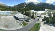 Archived webcam image showing Biathlon stadium Antholz on 30 Apr 2026 at 14:49