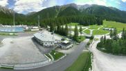 Archived webcam image showing Biathlon stadium Antholz on 15 Jun 2026 at 14:38