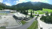 Archiviertes Webcam Bild: Biathlonstadion Antholz am 26.08.2026 um 12:28 Uhr