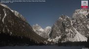 Archived webcam image showing Toblach, South Tyrol on Feb 26, 2026 at 12:49 AM