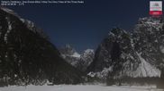 Archiviertes Webcam Bild: Toblach: Drei Zinnen Blick am 28.02.2026 um 00:42 Uhr