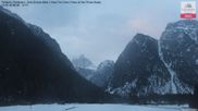 Archived webcam image showing Toblach, South Tyrol on 14 Mar 2026 at 06:49