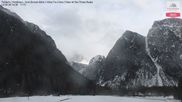 Archived webcam image showing Toblach, South Tyrol on 14 Mar 2026 at 14:49