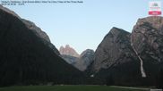 Archived webcam image showing Toblach, South Tyrol on 30 Jul 2026 at 20:53