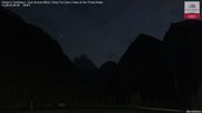 Archiviertes Webcam Bild: Toblach: Drei Zinnen Blick am 14.08.2026 um 00:45 Uhr