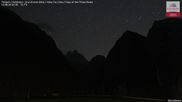 Archiviertes Webcam Bild: Toblach: Drei Zinnen Blick am 14.08.2026 um 02:45 Uhr