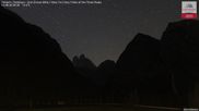 Archiviertes Webcam Bild: Toblach: Drei Zinnen Blick am 14.08.2026 um 04:45 Uhr