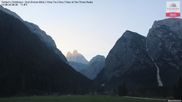 Archiviertes Webcam Bild: Toblach: Drei Zinnen Blick am 14.08.2026 um 06:45 Uhr