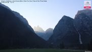 Archiviertes Webcam Bild: Toblach: Drei Zinnen Blick am 14.08.2026 um 07:45 Uhr