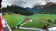 Archived webcam image showing Family Resort Rainer - Sexten on 14 Sep 2026 at 07:51