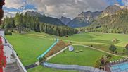 Archived webcam image showing Family Resort Rainer - Sexten on 14 Sep 2026 at 08:51
