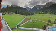 Archived webcam image showing Family Resort Rainer - Sexten on 14 Sep 2026 at 14:51