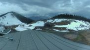 Archiviertes Webcam Bild: Skigebiet Dreiländereck: Blick auf Arnoldstein am 13.04.2026 um 06:49 Uhr