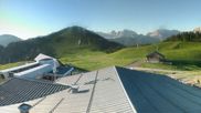 Archiviertes Webcam Bild: Skigebiet Dreiländereck: Blick auf Arnoldstein am 29.05.2026 um 07:55 Uhr