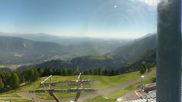 Archiviertes Webcam Bild: Skigebiet Dreiländereck: Blick auf Arnoldstein am 29.05.2026 um 08:55 Uhr
