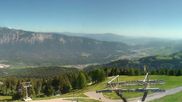 Archiviertes Webcam Bild: Skigebiet Dreiländereck: Blick auf Arnoldstein am 29.05.2026 um 10:55 Uhr