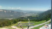 Archiviertes Webcam Bild: Skigebiet Dreiländereck: Blick auf Arnoldstein am 29.05.2026 um 12:55 Uhr