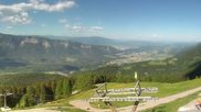 Archiviertes Webcam Bild: Skigebiet Dreiländereck: Blick auf Arnoldstein am 29.05.2026 um 16:55 Uhr