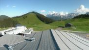 Archiviertes Webcam Bild: Skigebiet Dreiländereck: Blick auf Arnoldstein am 29.05.2026 um 18:55 Uhr