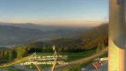 Archiviertes Webcam Bild: Skigebiet Dreiländereck: Blick auf Arnoldstein am 29.05.2026 um 20:55 Uhr