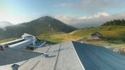 Archiviertes Webcam Bild: Skigebiet Dreiländereck: Blick auf Arnoldstein am 12.07.2026 um 07:39 Uhr