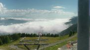Archiviertes Webcam Bild: Skigebiet Dreiländereck: Blick auf Arnoldstein am 12.07.2026 um 10:39 Uhr