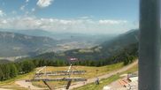 Archiviertes Webcam Bild: Skigebiet Dreiländereck: Blick auf Arnoldstein am 12.07.2026 um 12:39 Uhr