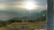 Archiviertes Webcam Bild: Skigebiet Dreiländereck: Blick auf Arnoldstein am 14.07.2026 um 06:56 Uhr
