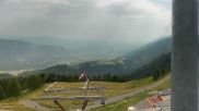 Archiviertes Webcam Bild: Skigebiet Dreiländereck: Blick auf Arnoldstein am 14.07.2026 um 10:24 Uhr