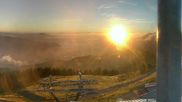 Archiviertes Webcam Bild: Skigebiet Dreiländereck: Blick auf Arnoldstein am 26.08.2026 um 06:06 Uhr